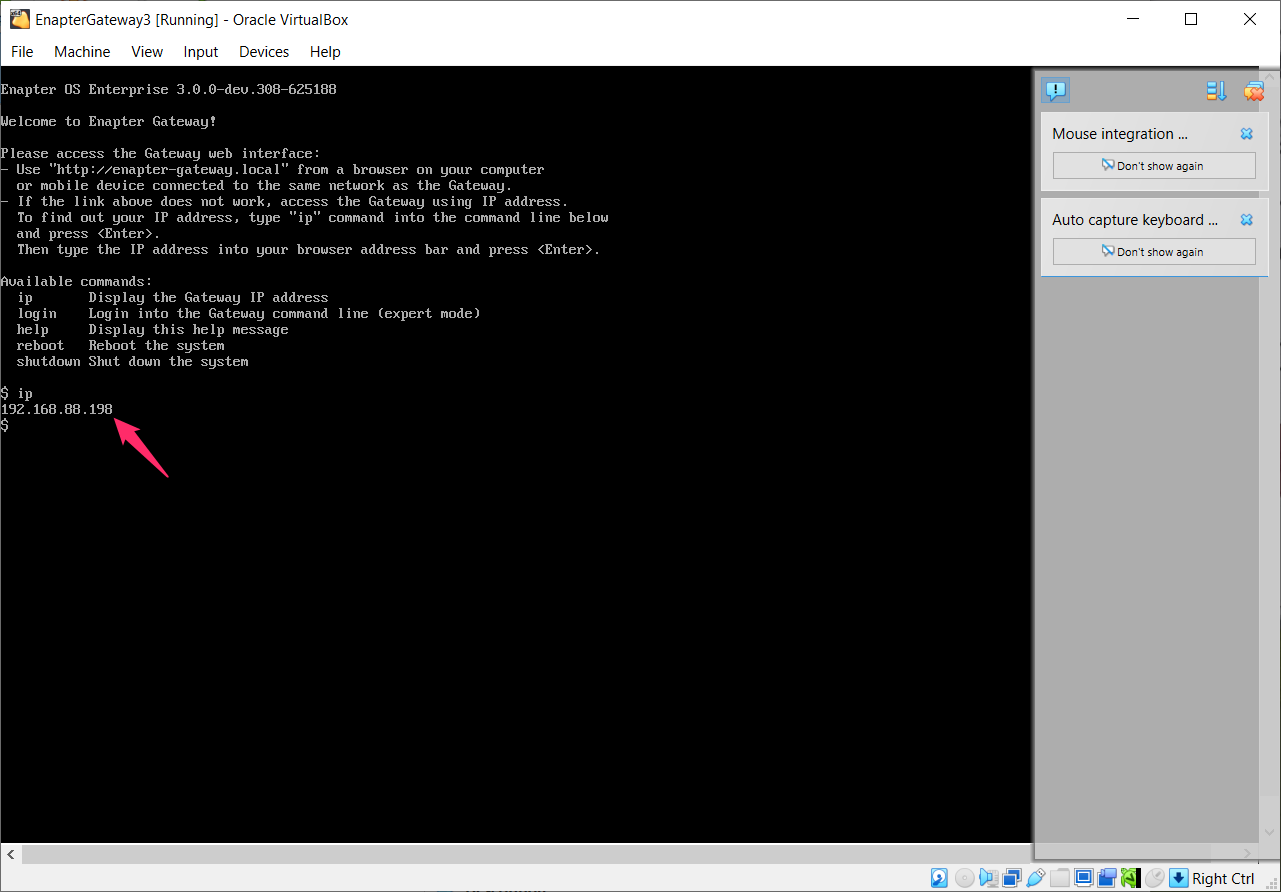 max-width:960px Enapter Gateway IP address